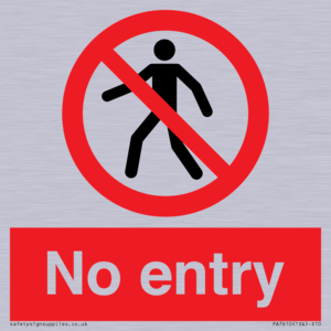 No entry